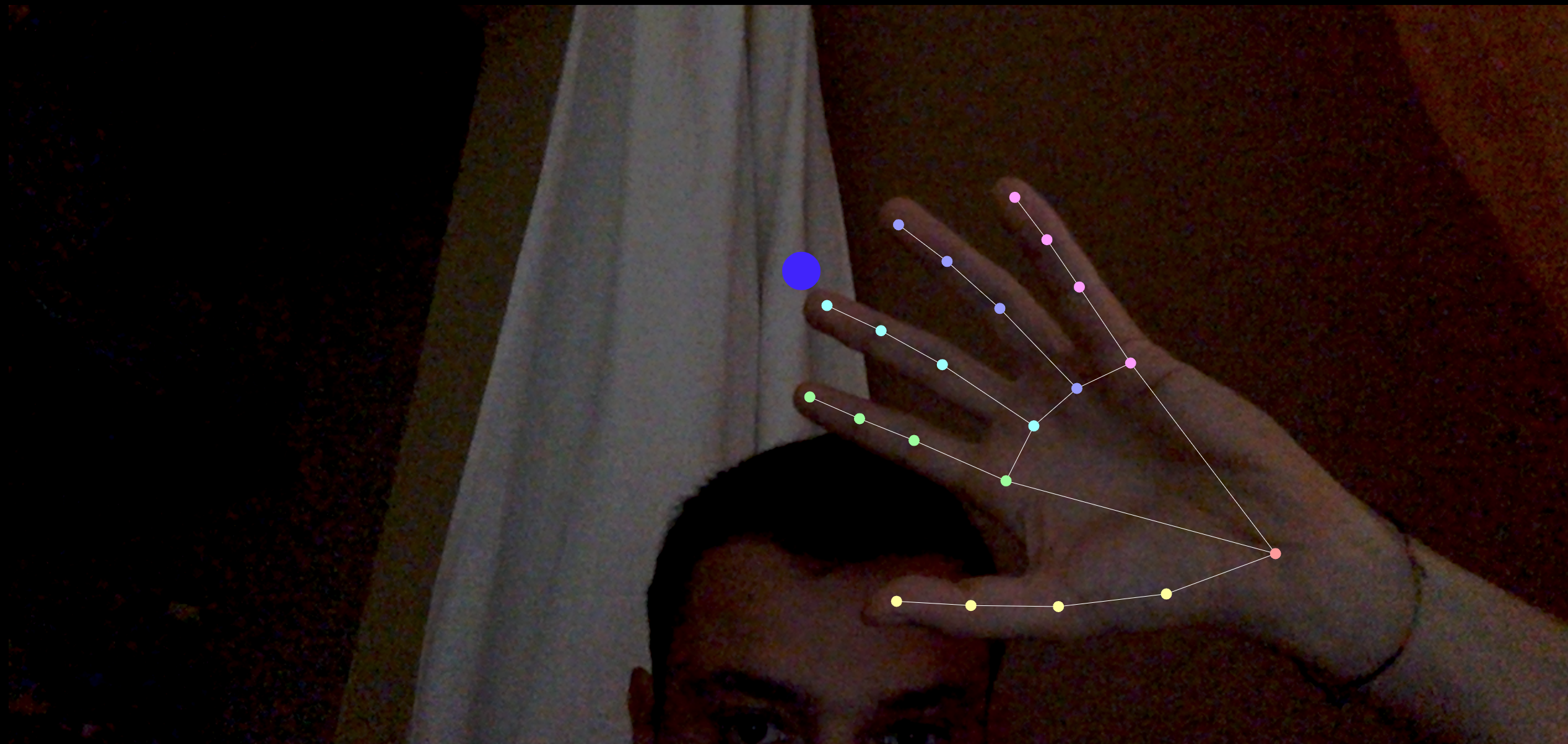 Screenshot of Corde, a web musical instrument